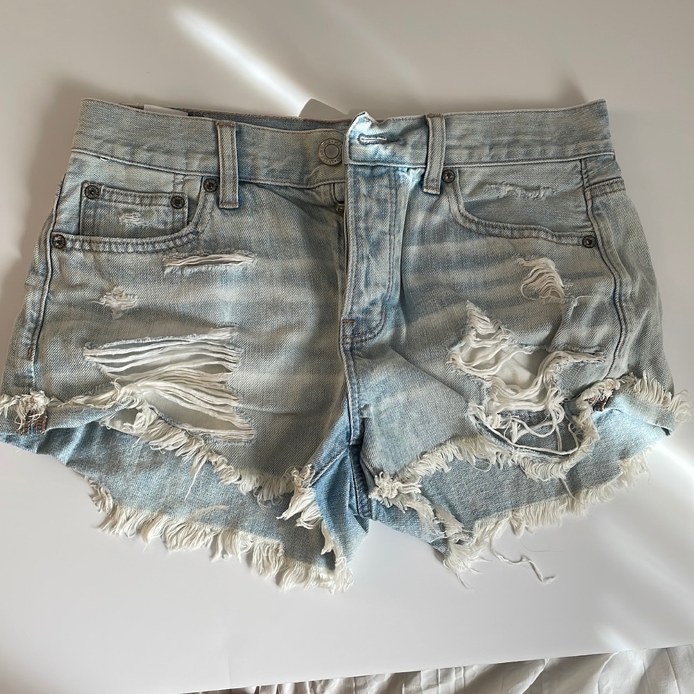 American eagle jean shorts